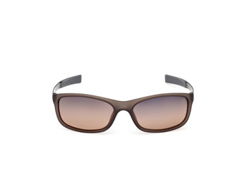 Das Bild zeigt die Sonnenbrille TB00062 von Timberland in der Farbe Braun.